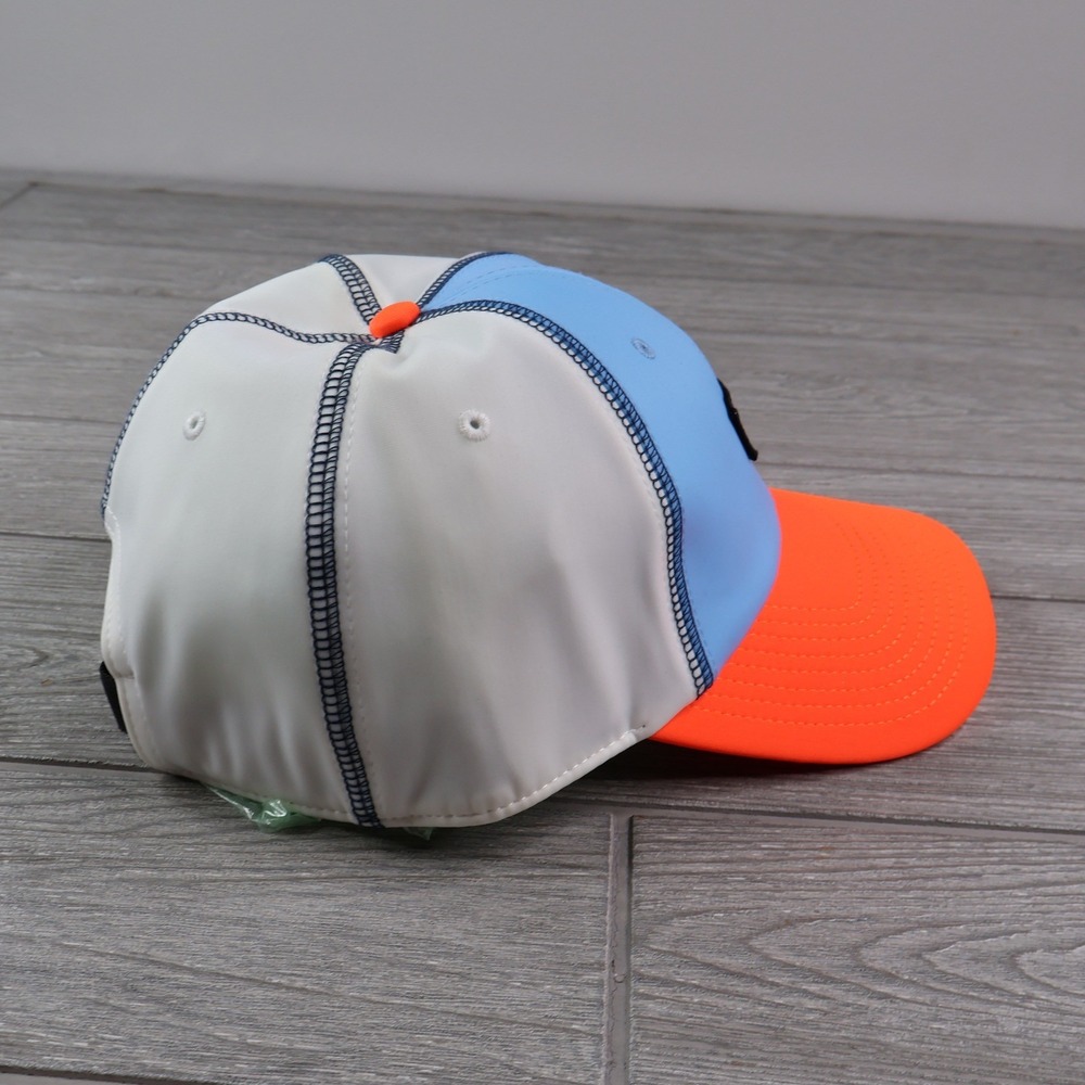 American Needle NASA Worm Logo Hat Men's Blue Orange Adjustable Cap - Picture 5 of 8